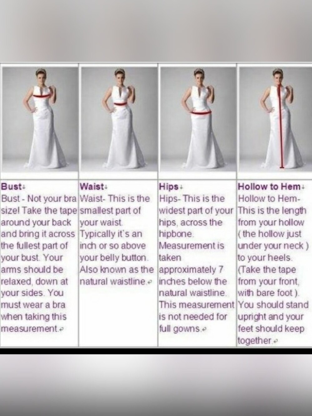 Size Guide Charts For Reference only!!! - Picture 9 of 10